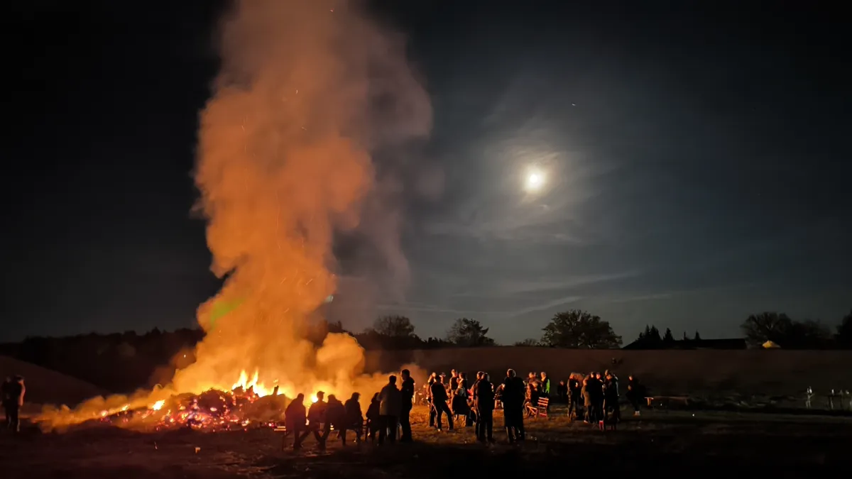 Hexenfeuer in Geierswalde 2026